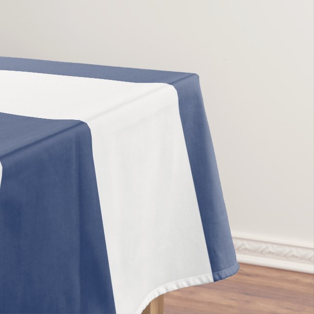 Mantel Bandas costeras clásicas | Bandas azules de cobalt (In Situ)