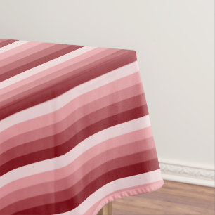 Mantel Bandas de sombra rojas