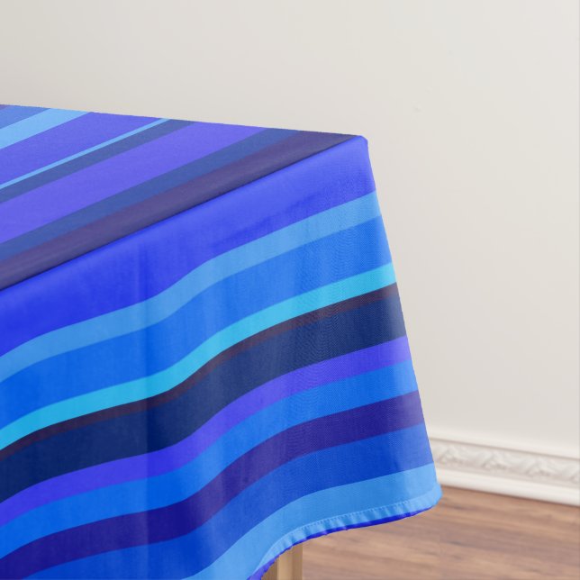 Mantel Bandas horizontales azules (In Situ)