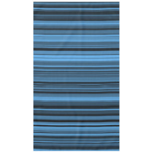 Mantel Bandas negras azules