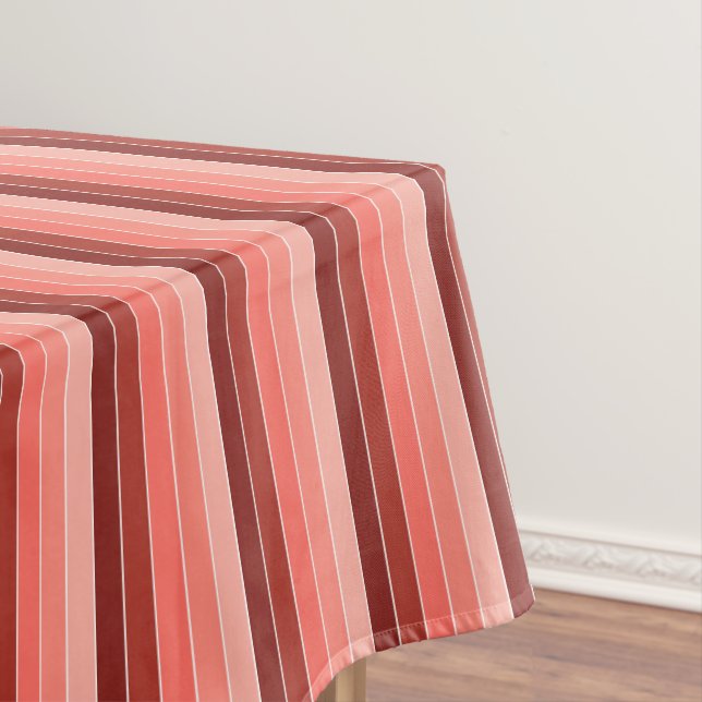 Mantel Bandas rosadas rojas corales (In Situ)