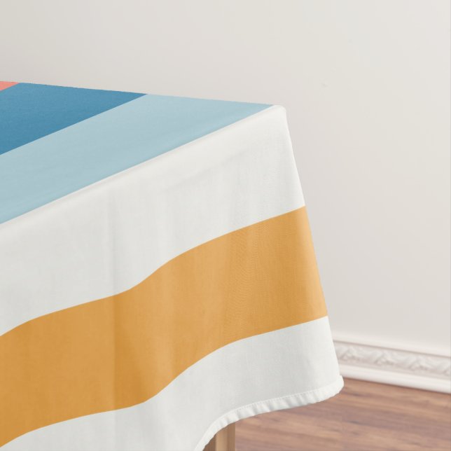 Mantel Bandas uniformes azules (In Situ)
