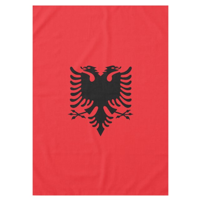 Mantel Bandera albanesa (Anverso)