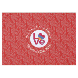 Mantel Bandera armenia amor rojo