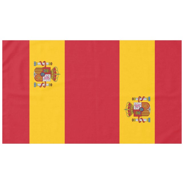 Mantel Bandera de España - Bandera de España (Frente (Horizontal))