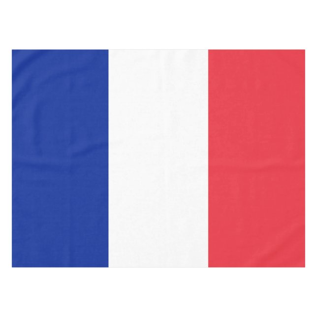 Mantel Bandera de Francia (Frente (Horizontal))