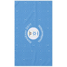 Bandera de Hanukkah Personalizada Horizontal Ángel