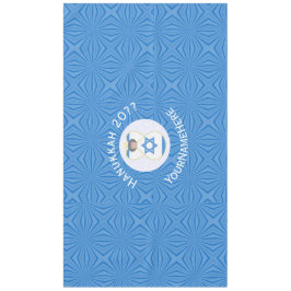 Mantel Bandera de Israel Angel Hanukkah personalizada hor