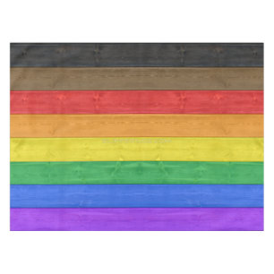 Mantel Bandera de orgullo gay inclusiva de SlipperyJoe's 