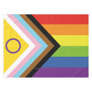 Mantel Bandera de orgullo intersexual de SlipperyJoe's fo