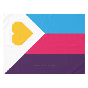 Mantel Bandera de orgullo poliamoroso tricolor de Slipper
