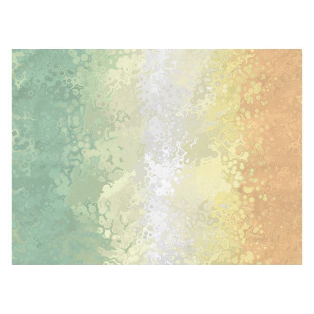 Mantel Bandera de Orgullo Trippy Boho Groovy Abstract Gen (Frente (Horizontal))