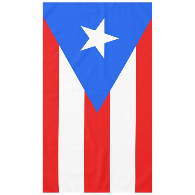 Mantel Bandera de Puerto Rico (Anverso)
