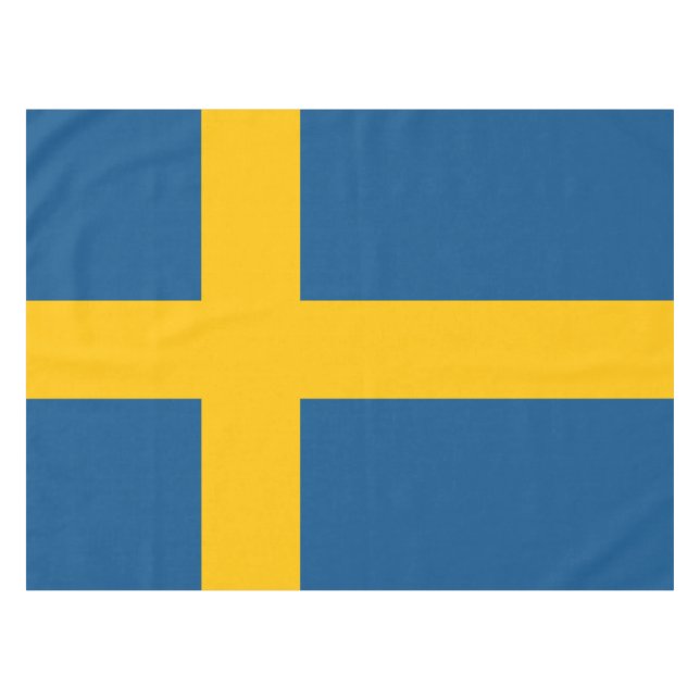 Mantel Bandera de Suecia (Frente (Horizontal))