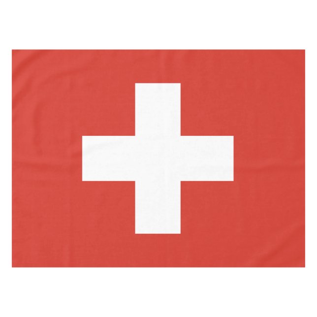Mantel Bandera de Suiza (Frente (Horizontal))