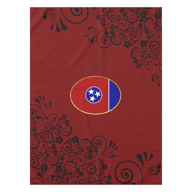 Mantel Bandera de Tennessee (Anverso)