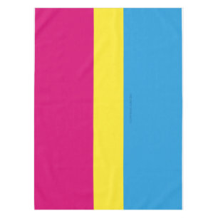 Mantel bandera del orgullo pansexual de SlipperyJoe's sin