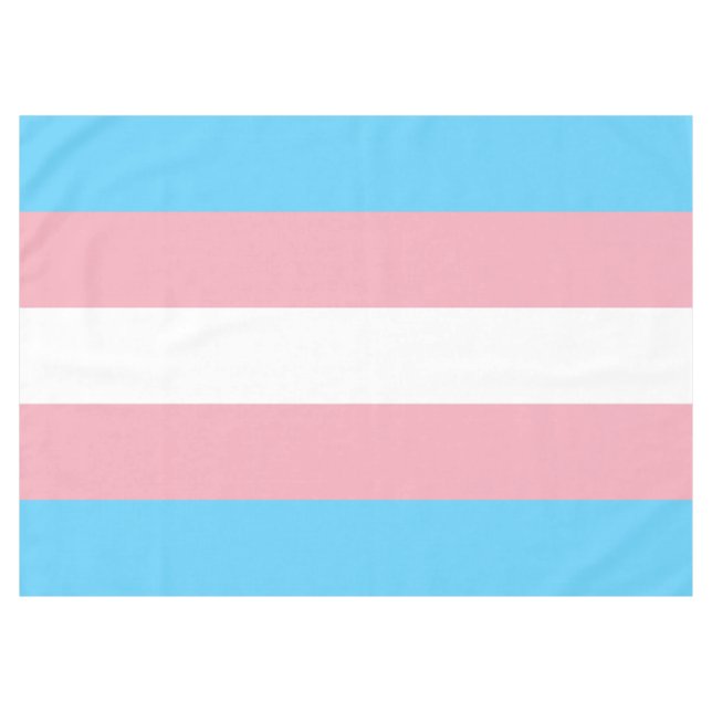 Mantel Bandera del Orgullo Transgénero (Frente (Horizontal))