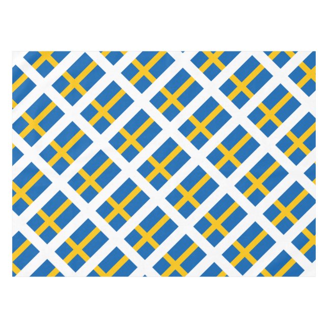 Mantel Bandera del sueco de Sverige Suecia (Frente (Horizontal))