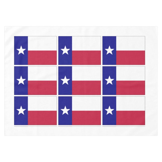 Mantel Bandera Estrella de Texas (Frente (Horizontal))