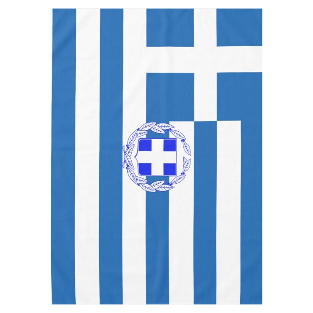 Mantel Bandera griega (Anverso)