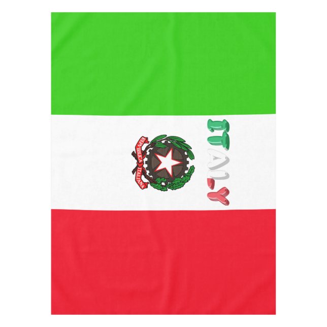 Mantel Bandera italiana (Anverso)