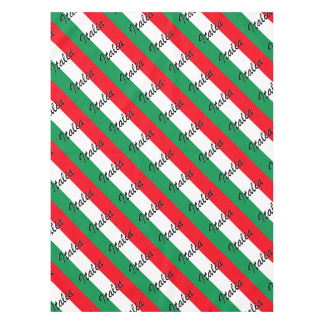 Mantel Bandera italiana - Alta calidad (Anverso)