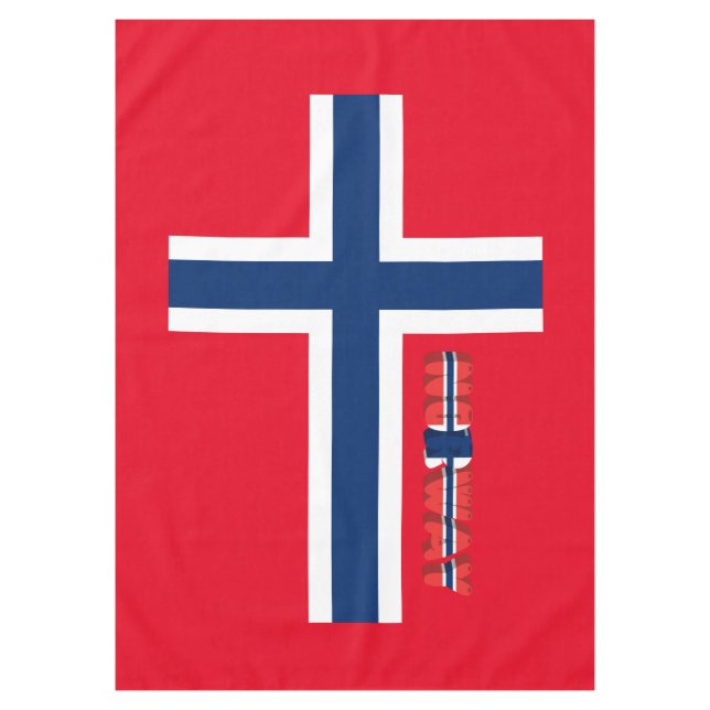 Mantel Bandera noruega (Anverso)