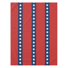 Mantel Banner Patriótico Rojo y Azul de los Estados Unido