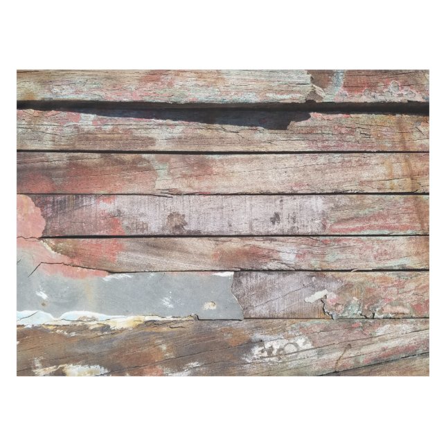 Mantel Barca rústica de madera antigua (Frente (Horizontal))