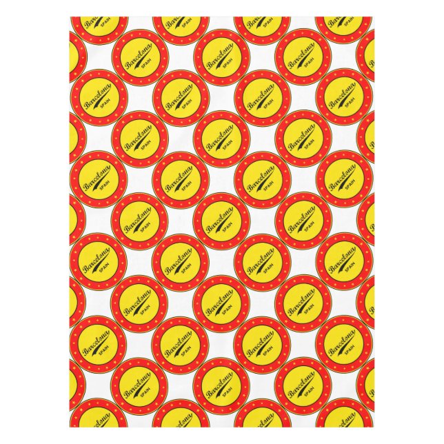 Mantel Barcelona (Anverso)