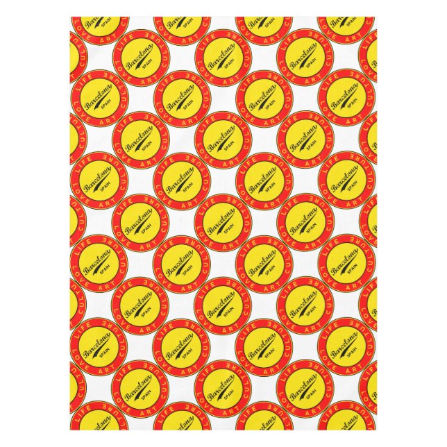 Mantel Barcelona (Anverso)