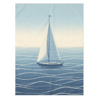 Barco de vela en alta mar