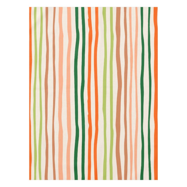 Mantel Basic Vintage Vertical Stripes (Anverso)