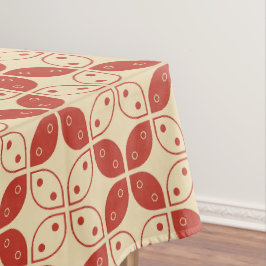 Mantel Batik Kawung, patrón indonesio, javanés, etnia