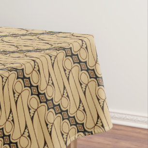 Mantel Batik Parang, patrón indonesio, javanés, etnia