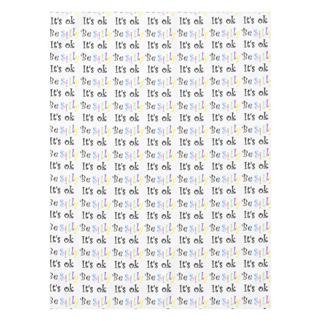 Mantel Be Silly It's Ok! (Anverso)