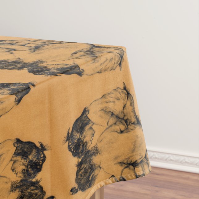 Mantel Beach Bunnies (In Situ)