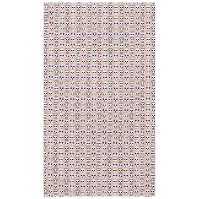 Mantel Bebés En Patrón De Fondo Rosa Pálido (Anverso)