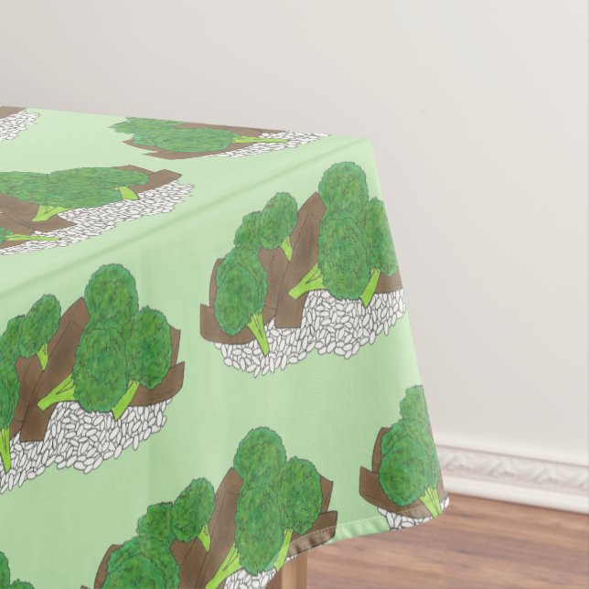 Mantel Beef and Broccoli Restaurante chino (In Situ)