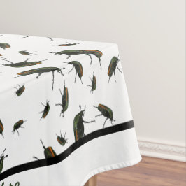 Mantel Beetle Bug Tablecloth - Personalización opcional