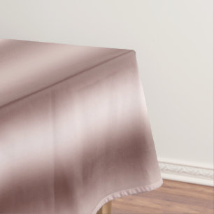 Mantel Beige Brown Rayas verticales borrosas para la cort