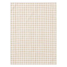 Beige Gingham Buffalo Plaid ruso neutral