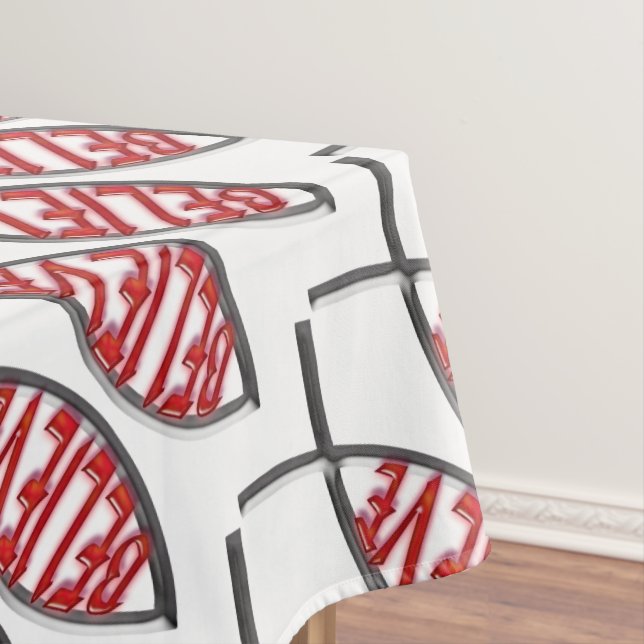 Mantel Believe Fish - Rojo (In Situ)