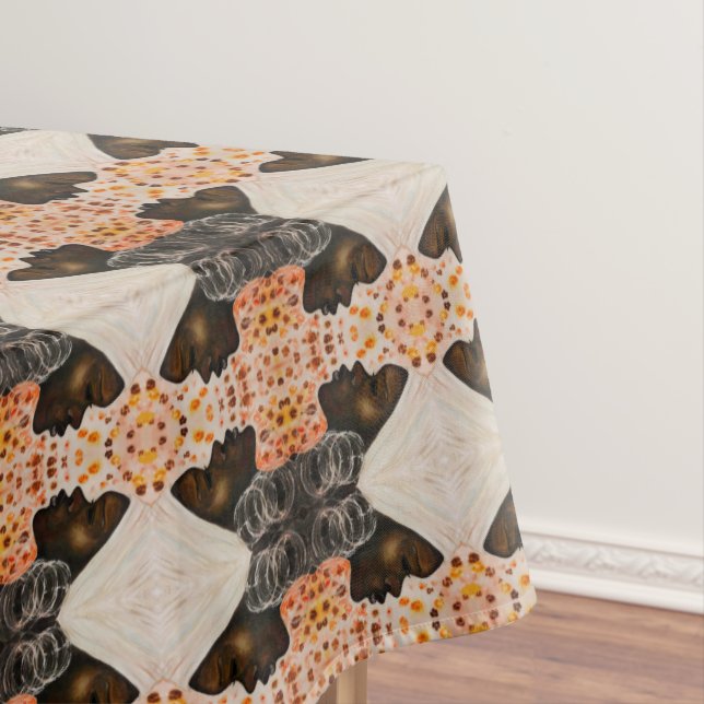 Mantel Belleza africana - Pintura de acuarela - Arte (In Situ)