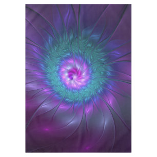 Mantel Belleza floral abstracta arte fractal colorido Flo
