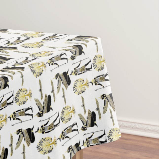 Mantel Bendición del faraón dorado: arte antiguo egipcio (In Situ)