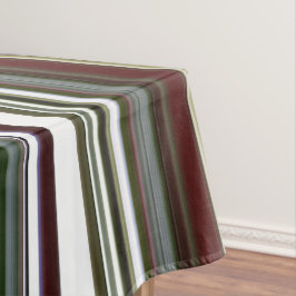 Mantel Berry Bush Green and Red Stripe