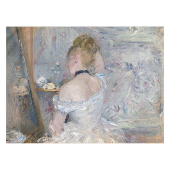 Mantel Berthe Morisot - Mujer en su retrete (Frente (Horizontal))