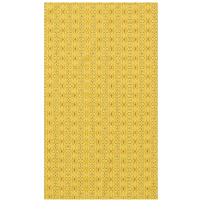 Mantel Bestia Azul Corriendo Amarillo (Anverso)